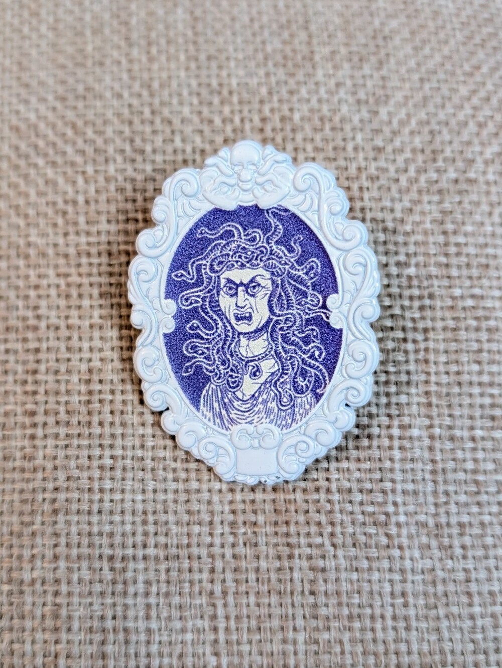 Disney The Haunted Mansion medusa woman portrait Pin- BoxLunch